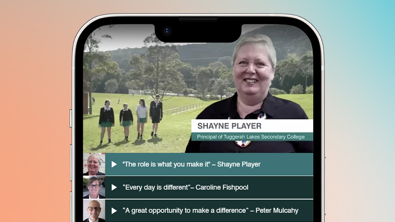 Be inspired by great principals