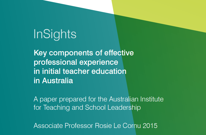 key components of effective professional experience