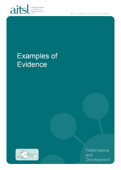 Examples of evidence