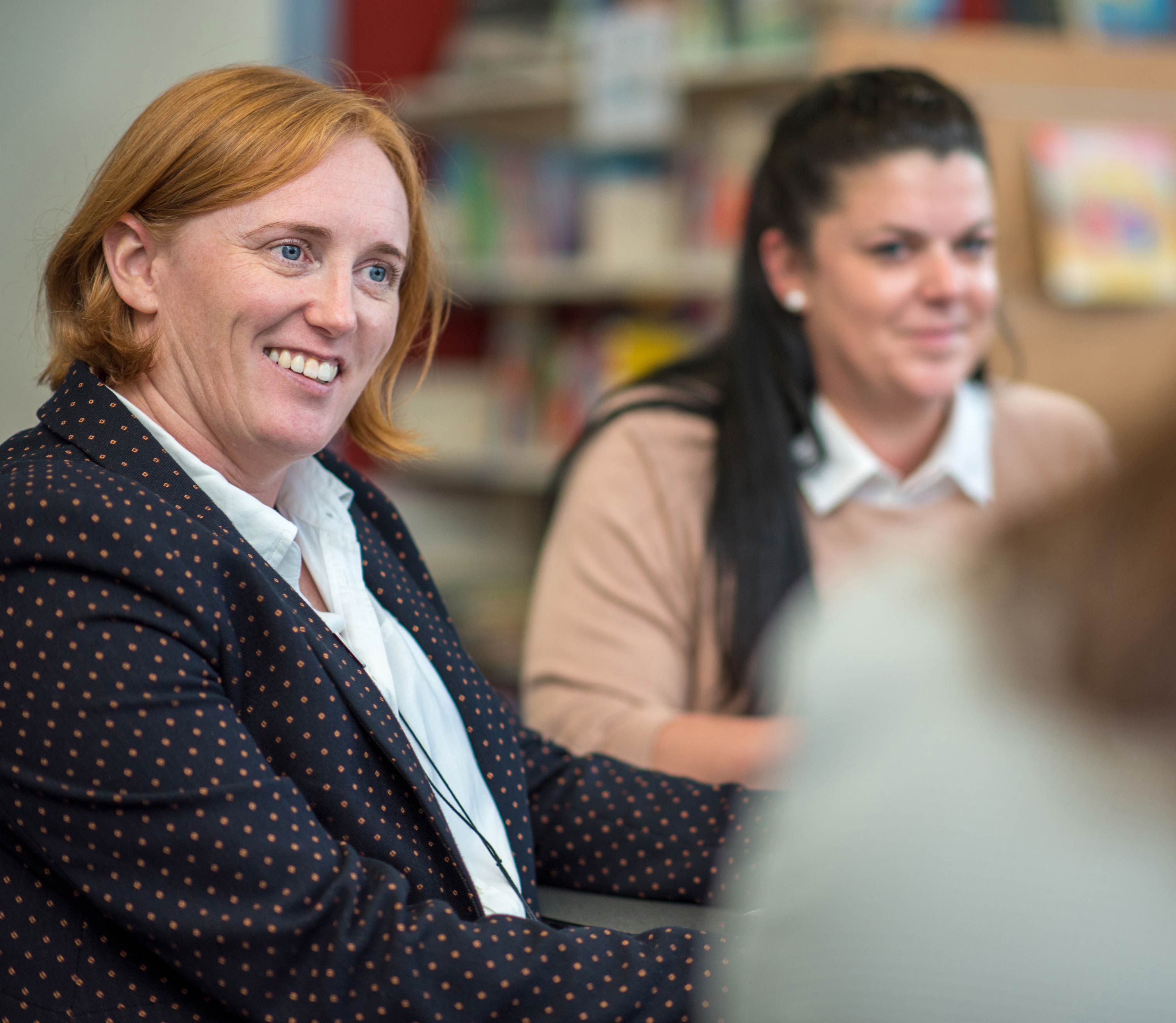 Teachers talking leadership