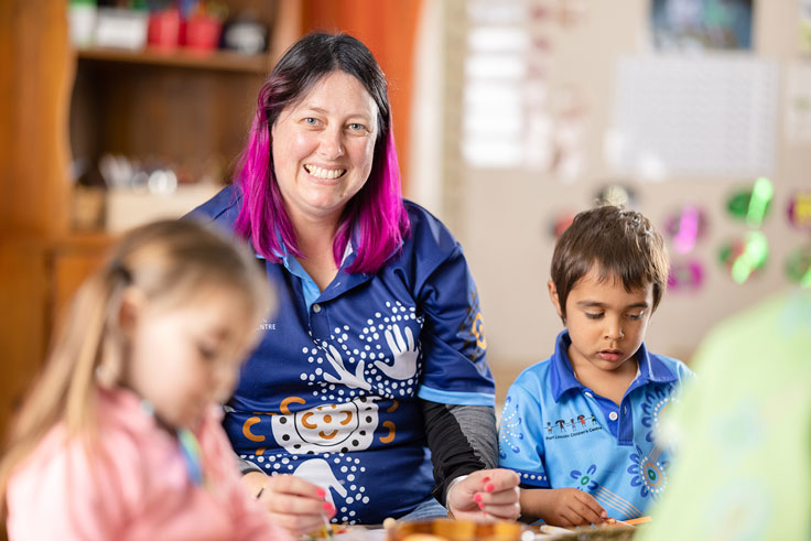 In 2022, 94% of the registered early childhood teacher workforce were women.