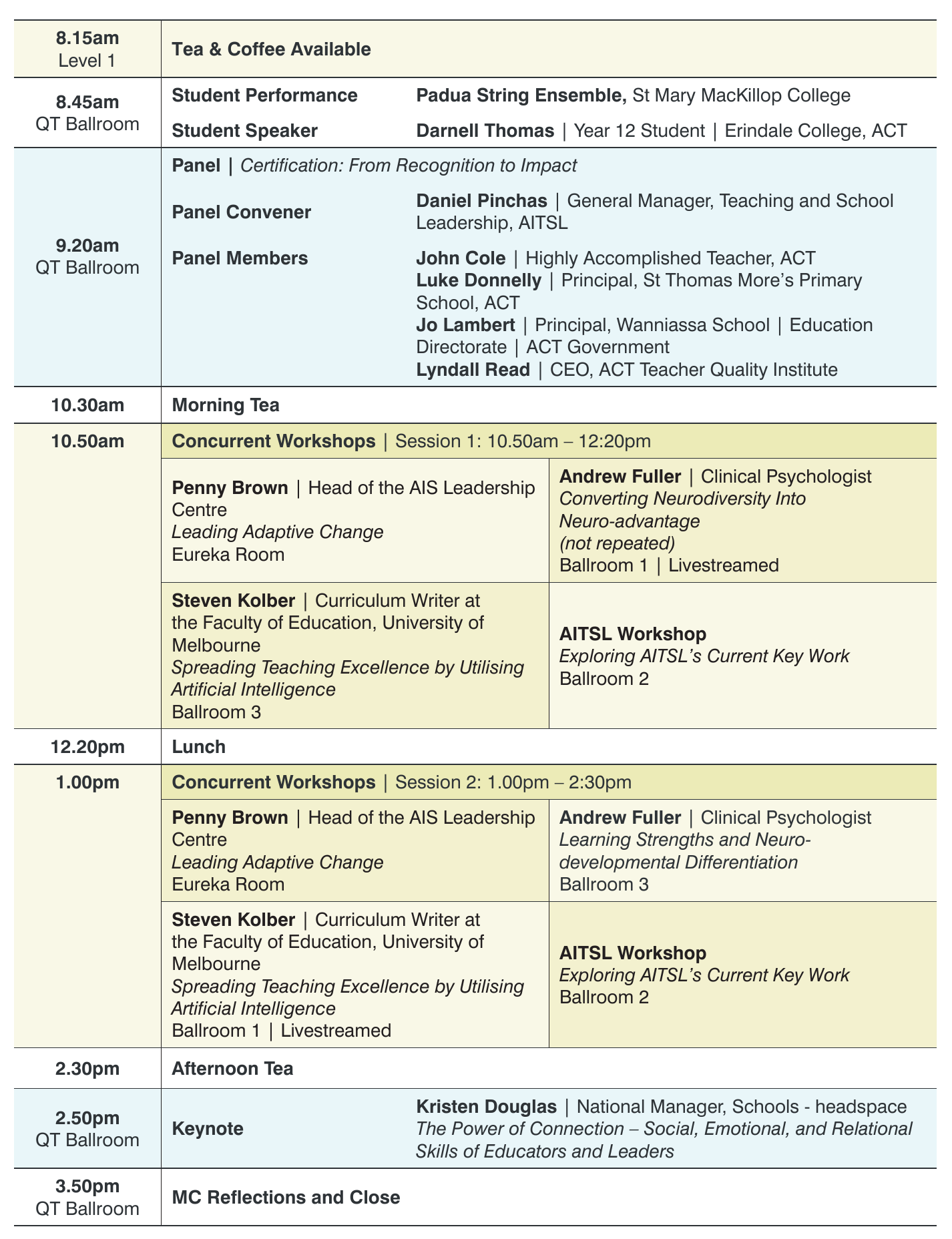 HALT Summit 2025 Day 2 schedule